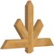 Ekena Millwork Kennewick Rough Sawn Timber Gable Bracket, Western Red Cedar, 36"W x 23"H x 2"D x 4"F, 15/12 Pitch GBW036X23X0204KEN00RWR - alternate 4